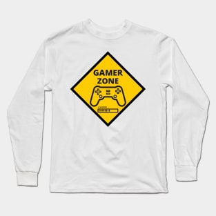 gamer zone Long Sleeve T-Shirt